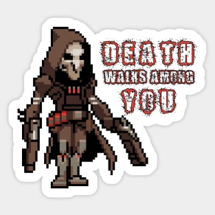 Overwatch - 16-Bit Reaper Quote Sticker